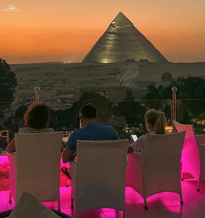 Panorama View Pyramids Hotel Kafret el-Gabal Exterior foto