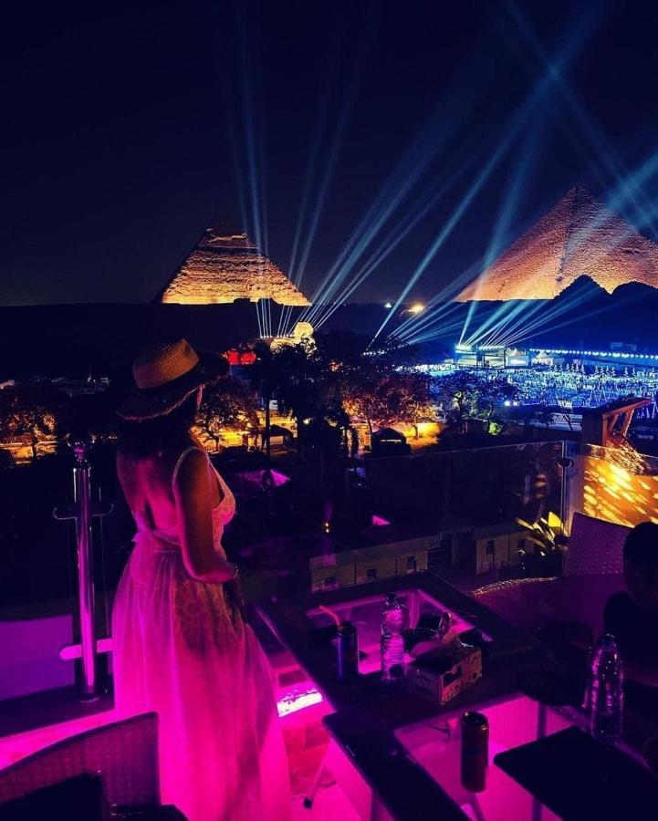 Panorama View Pyramids Hotel Kafret el-Gabal Exterior foto