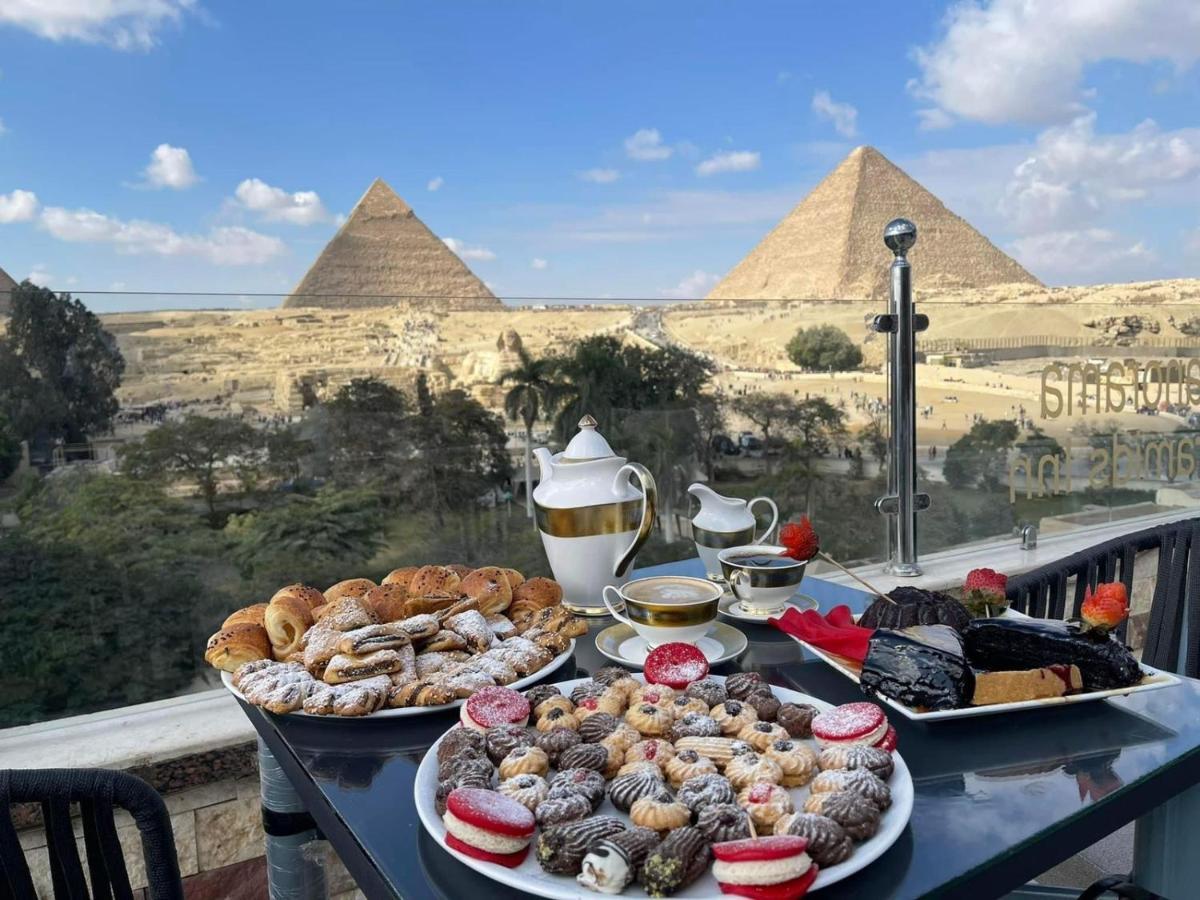 Panorama View Pyramids Hotel Kafret el-Gabal Exterior foto