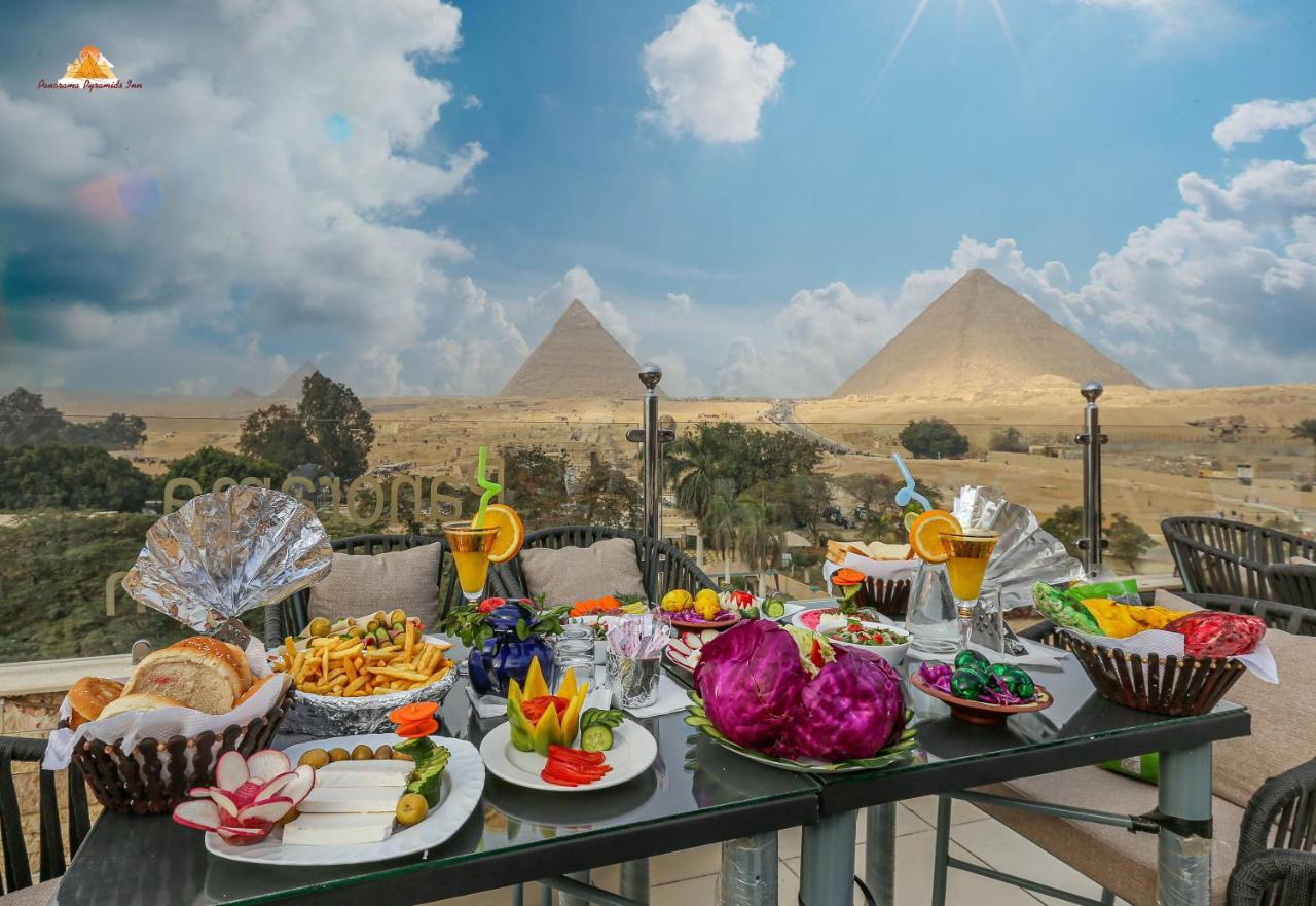 Panorama View Pyramids Hotel Kafret el-Gabal Exterior foto