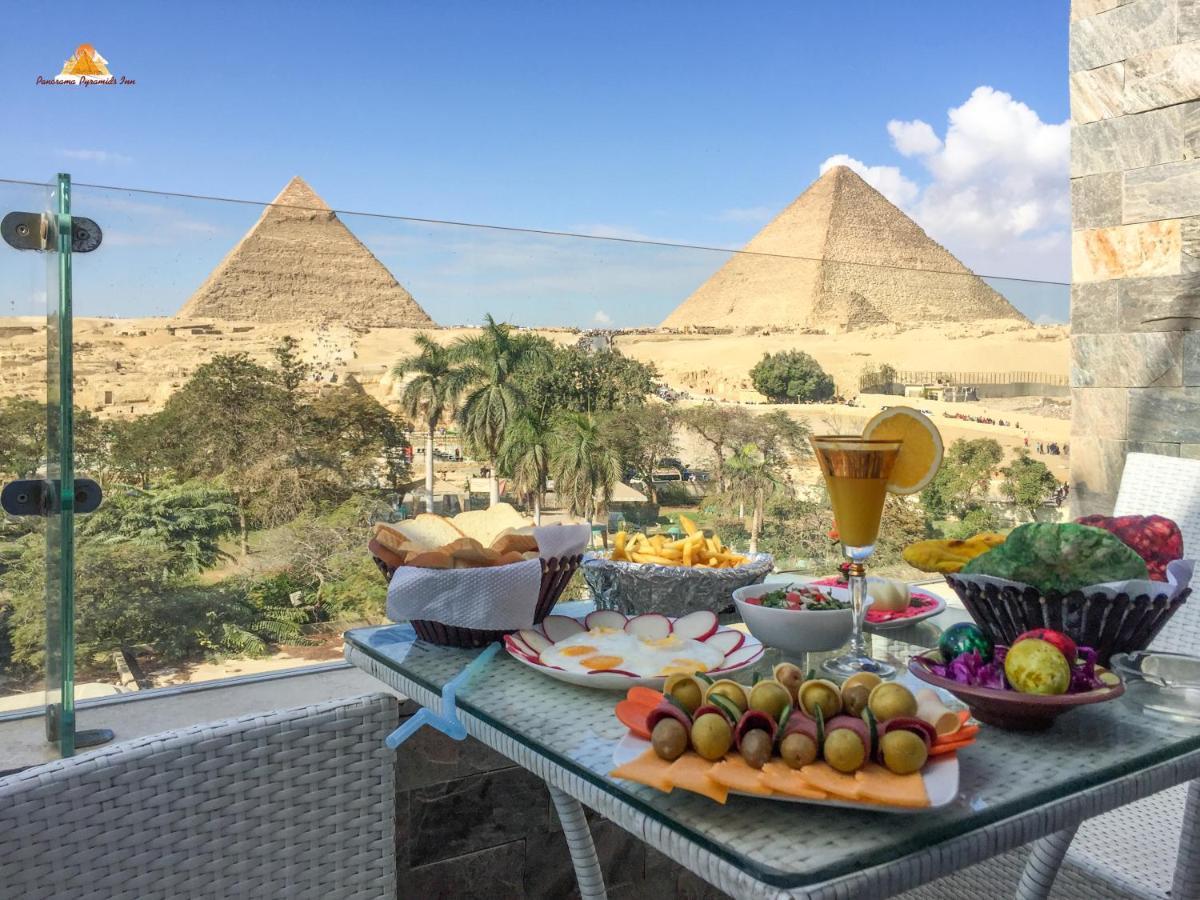 Panorama View Pyramids Hotel Kafret el-Gabal Exterior foto